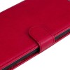 Etui portefeuille Galaxy A91 et Galaxy S10 Lite avec dragonne Rouge