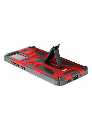 Coque antichoc Galaxy S20 Plus Hybride Armor Rouge