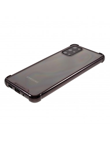 Coque silicone renforcé Galaxy S20 Plus Mercury Noir