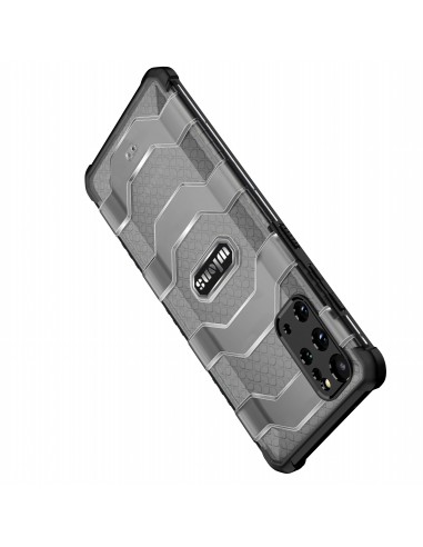 Coque antichoc Galaxy S20 Plus Transparent Explorer Series Noir