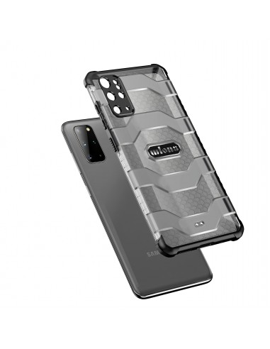 Coque antichoc Galaxy S20 Plus Transparent Explorer Series Noir