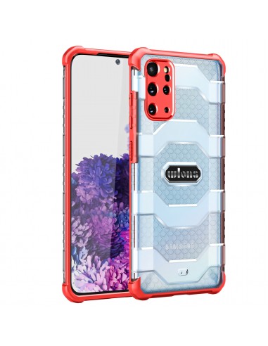 Coque antichoc Galaxy S20 Plus Transparent Explorer Series Rouge