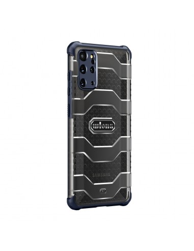 Coque antichoc Galaxy S20 Plus Transparent Explorer Series Bleu