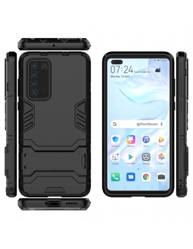 Coque antichoc Huawei P40 Hybride Cool Guard Noir