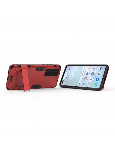 Coque antichoc Huawei P40 Hybride Cool Guard Rouge