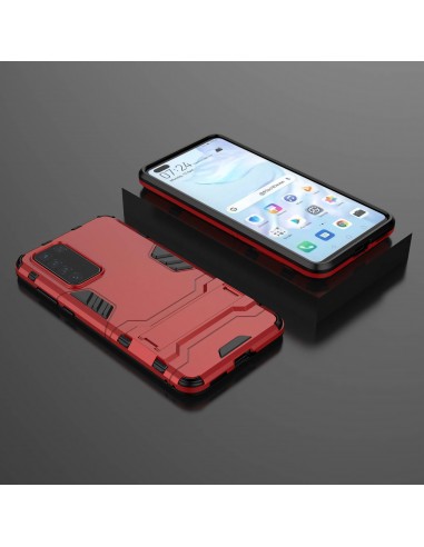 Coque antichoc Huawei P40 Hybride Cool Guard Rouge