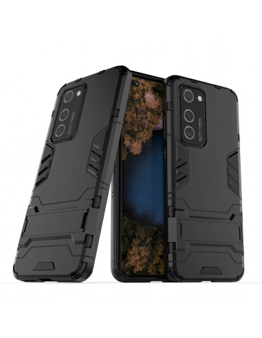 Coque antichoc Huawei P40 Pro Hybride avec support Noir