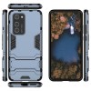 Coque antichoc Huawei P40 Pro Hybride avec support Bleu foncé