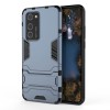 Coque antichoc Huawei P40 Pro Hybride avec support Bleu foncé