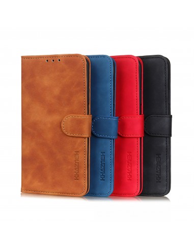 Etui portefeuille Oppo Find X3 / X3 Pro KHAZNEH Marron