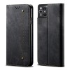 Etui portefeuille Oppo Find X3 / X3 Pro - Style Jeans Noir