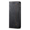 Etui portefeuille Oppo Find X3 / X3 Pro - Style Jeans Noir