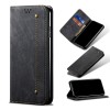 Etui portefeuille Oppo Find X3 / X3 Pro - Style Jeans Noir