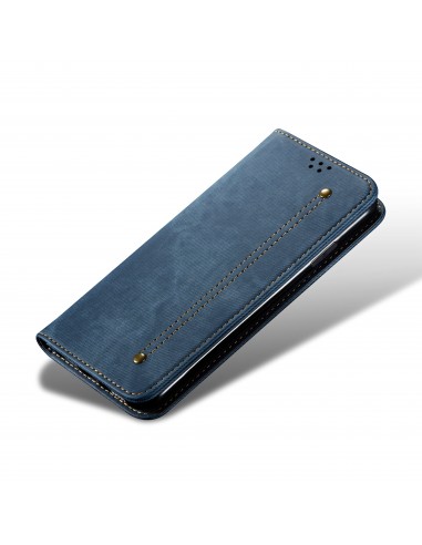 Etui portefeuille Oppo Find X3 / X3 Pro - Style Jeans Bleu