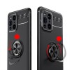 Coque silicone Oppo Find X3 / X3 Pro avec anneau Rouge