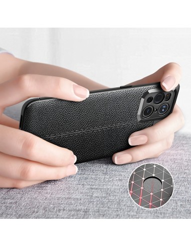 Coque silicone Oppo Find X3 / Find X3 Pro Litchi Rouge