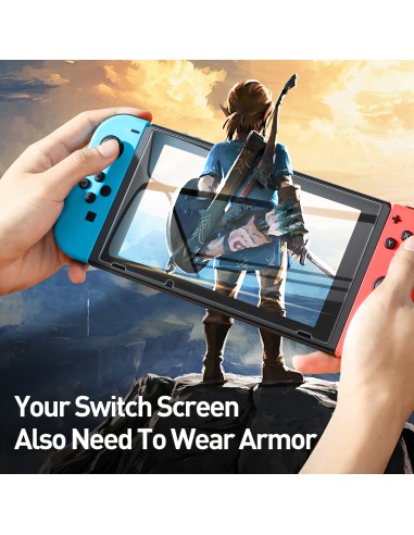 Film en verre trempé Nintendo Switch x 2 BASEUS Transparent