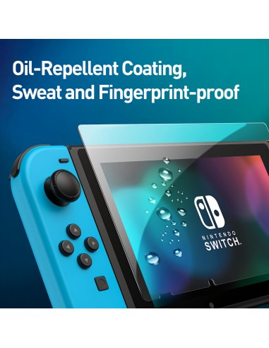 Film en verre trempé Nintendo Switch x 2 BASEUS Transparent