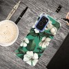Coque silicone OnePlus 9 White flower Vert
