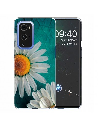Coque silicone OnePlus 9 Chrysantheme