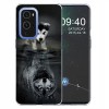 Coque silicone OnePlus 9 Loup Noir
