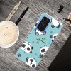 Coque silicone OnePlus 9 Happy panda Vert