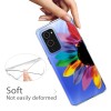 Coque silicone OnePlus 9 Colorful Flower Bleu