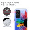 Coque silicone OnePlus 9 Colorful Flower Bleu