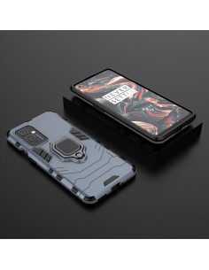 Coque antichoc OnePlus 9 Cool Guard Bleu avec anneau