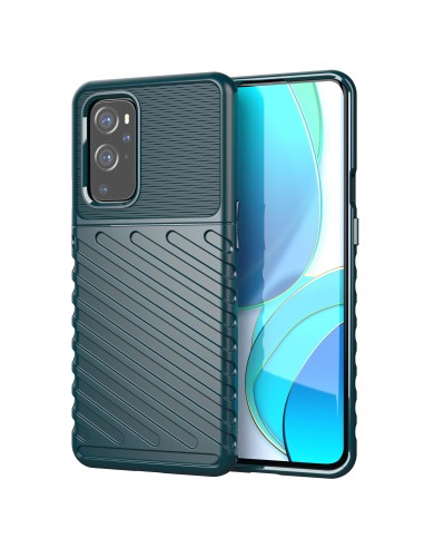 Coque antichoc OnePlus 9 Pro Thunder series Vert