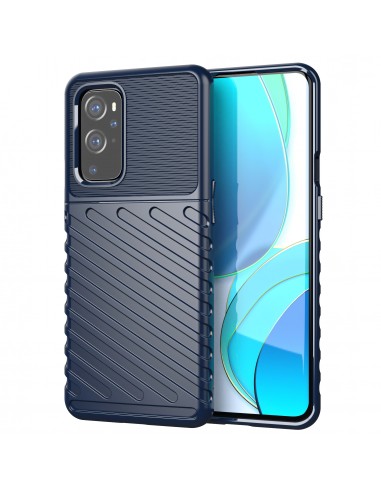 Coque antichoc OnePlus 9 Pro Thunder series Bleu