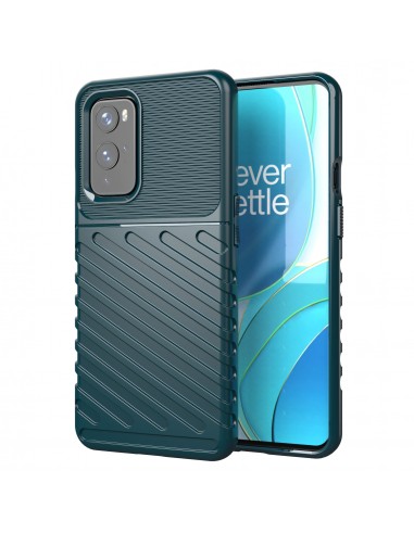 Coque antichoc OnePlus 9 Thunder series Vert