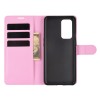 Etui portefeuille OnePlus 9 Litchi Rose