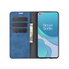 Etui portefeuille OnePlus 9 Business Soft touch Bleu