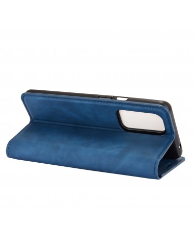 Etui portefeuille OnePlus 9 Business Soft touch Bleu