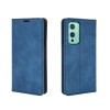 Etui portefeuille OnePlus 9 Business Soft touch Bleu