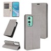 Etui portefeuille OnePlus 9 Business Soft touch Gris