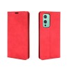 Etui portefeuille OnePlus 9 Business Soft touch Rouge