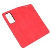 Etui portefeuille OnePlus 9 Business Soft touch Rouge