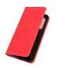 Etui portefeuille OnePlus 9 Business Soft touch Rouge