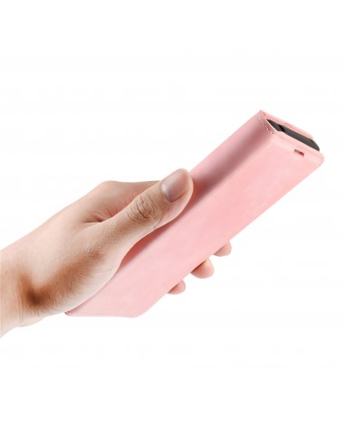 Etui portefeuille OnePlus 9 Business Soft touch Rose
