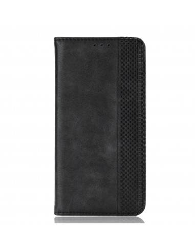 Etui portefeuille OnePlus 9 Pro Magnetic Vintage Noir