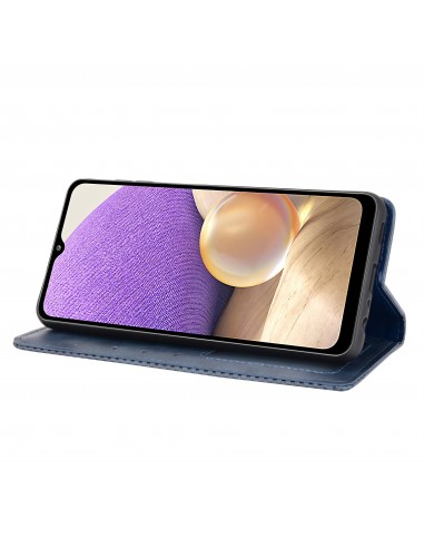 Etui portefeuille OnePlus 9 Pro Magnetic Vintage Bleu