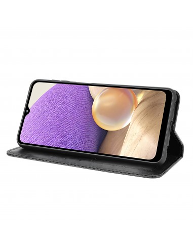 Etui portefeuille OnePlus 9 Magnetic Vintage Noir