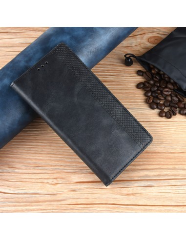 Etui portefeuille OnePlus 9 Magnetic Vintage Noir