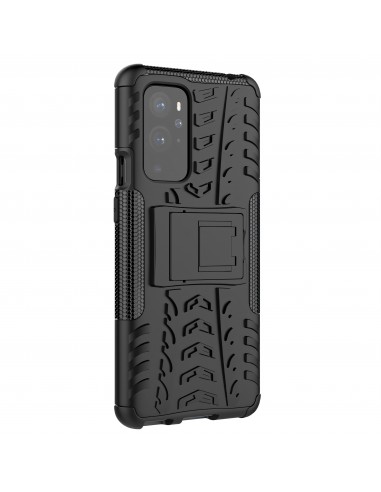 Coque antichoc OnePlus 9 Pro Hybride avec support Noir