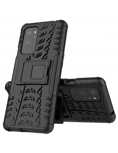 Coque antichoc OnePlus 9 Pro Hybride avec support Noir