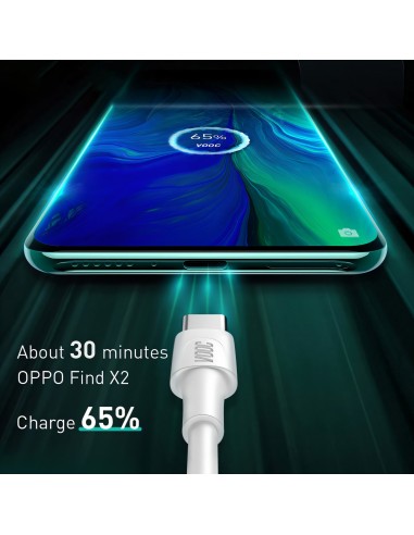 Câble Type C Flash Charge - 2 mètres - BASEUS Noir