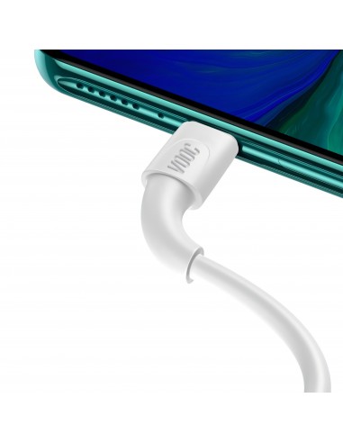 Câble Type C Flash Charge - 2 mètres - BASEUS Blanc