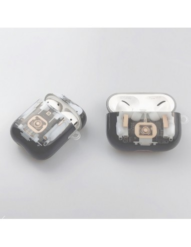 Coque de protection Airpods Pro - Design mecanique Noir